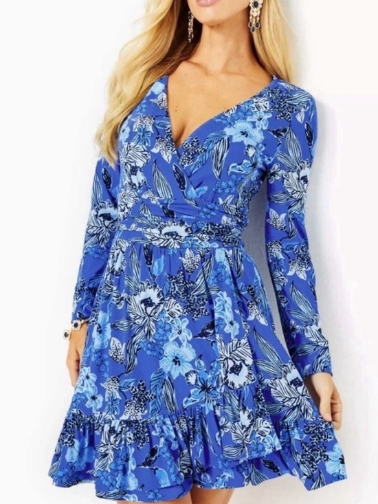 Lilly Pulitzer Dresses & Skirts - Lilly Pulitzer NWT Codylee Romper Dress‎ Alba Blue Cruisin Together Size XL